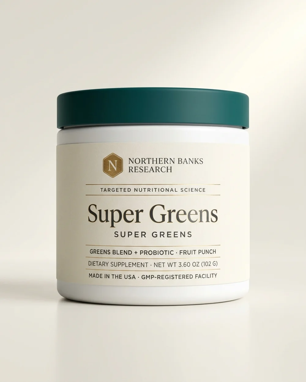 Northern Banks Research Super Greens Powder