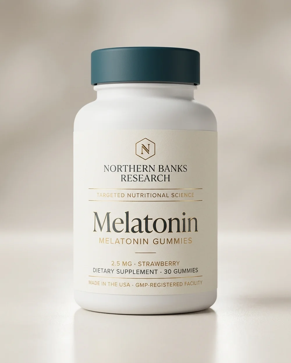Northern Banks Research Strawberry Melatonin Gummies